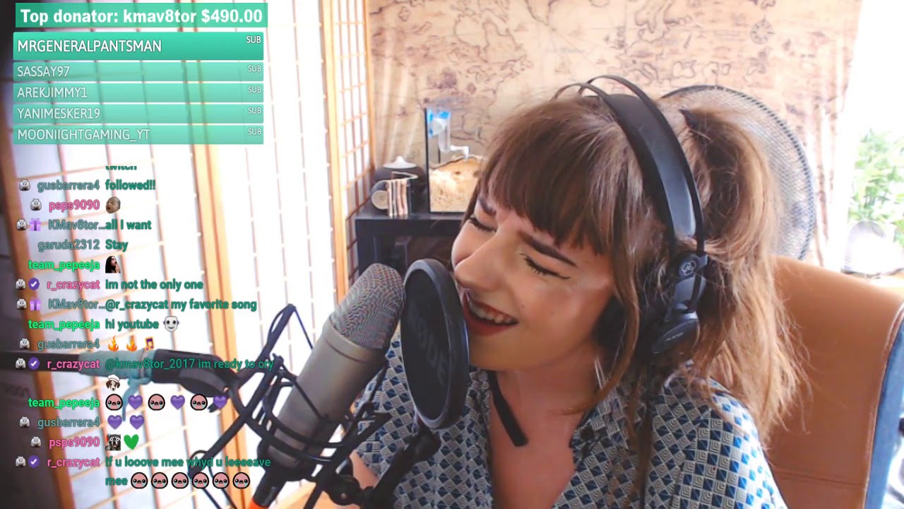 All I want - Kodaline Cover, sung live on Twitch