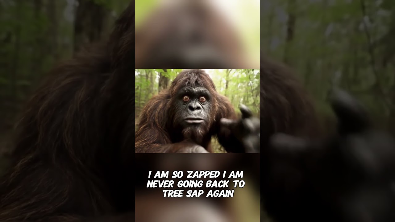 Big foot camping adventures  #ai #camping #funny #viral #bigfoot#outdoors