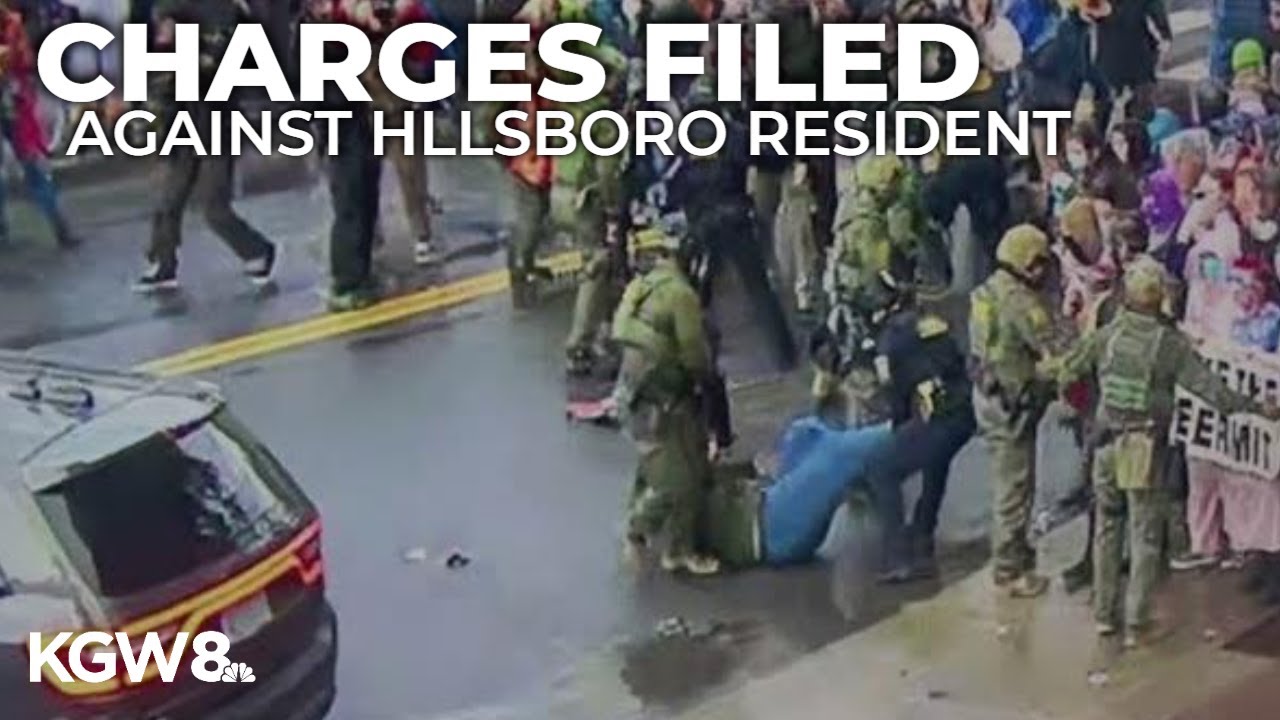 Protester accused of assaulting federal officer at Portland ICE facility; one of 33 charged