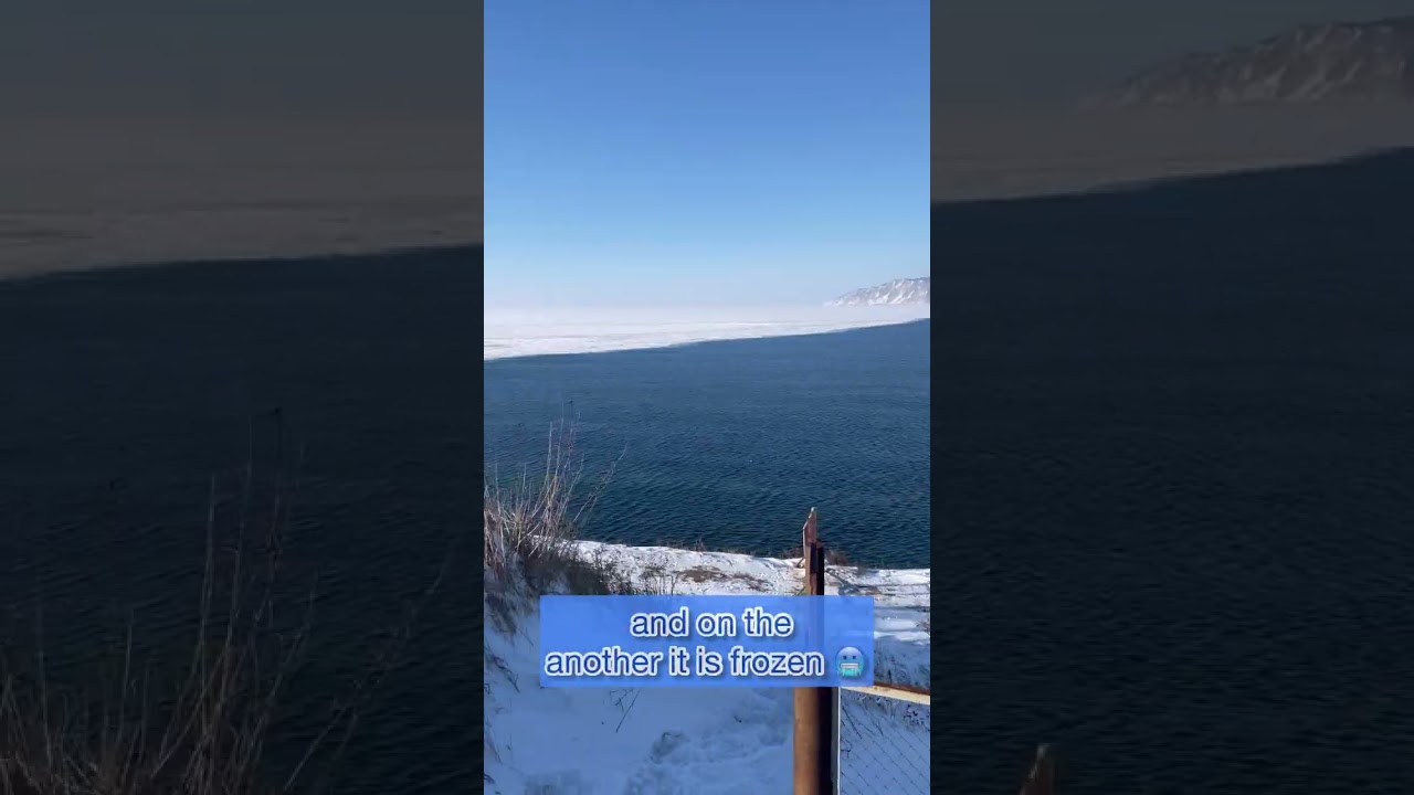 ОЗЕРО БАЙКАЛ в СИБИРИ / старейшее и самое глубокое пресноводное озеро в мире