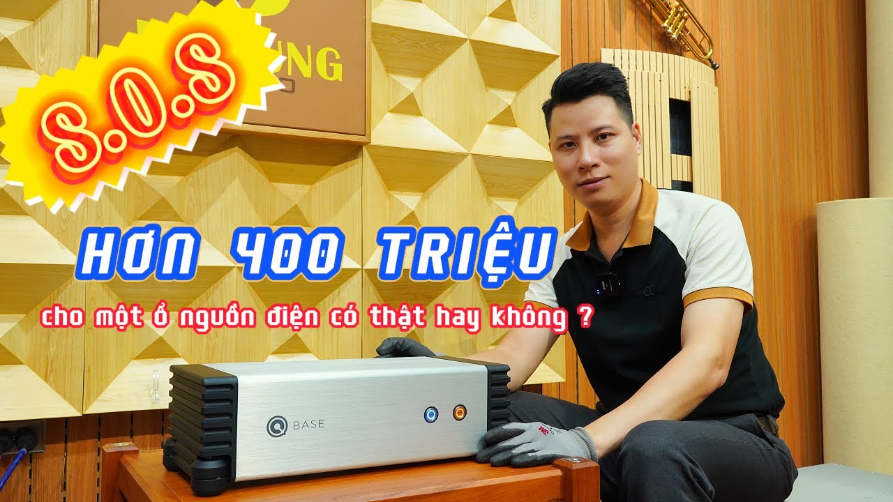 NÓNG HỔI MỚI RA MẮT - ổ cắm lọc nguồn NORDOST QBASE REFERENCE - QB10 đã có mặt ở Bá Hùng Audio