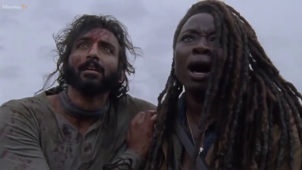 The Walking Dead 9x15 Pike Scene