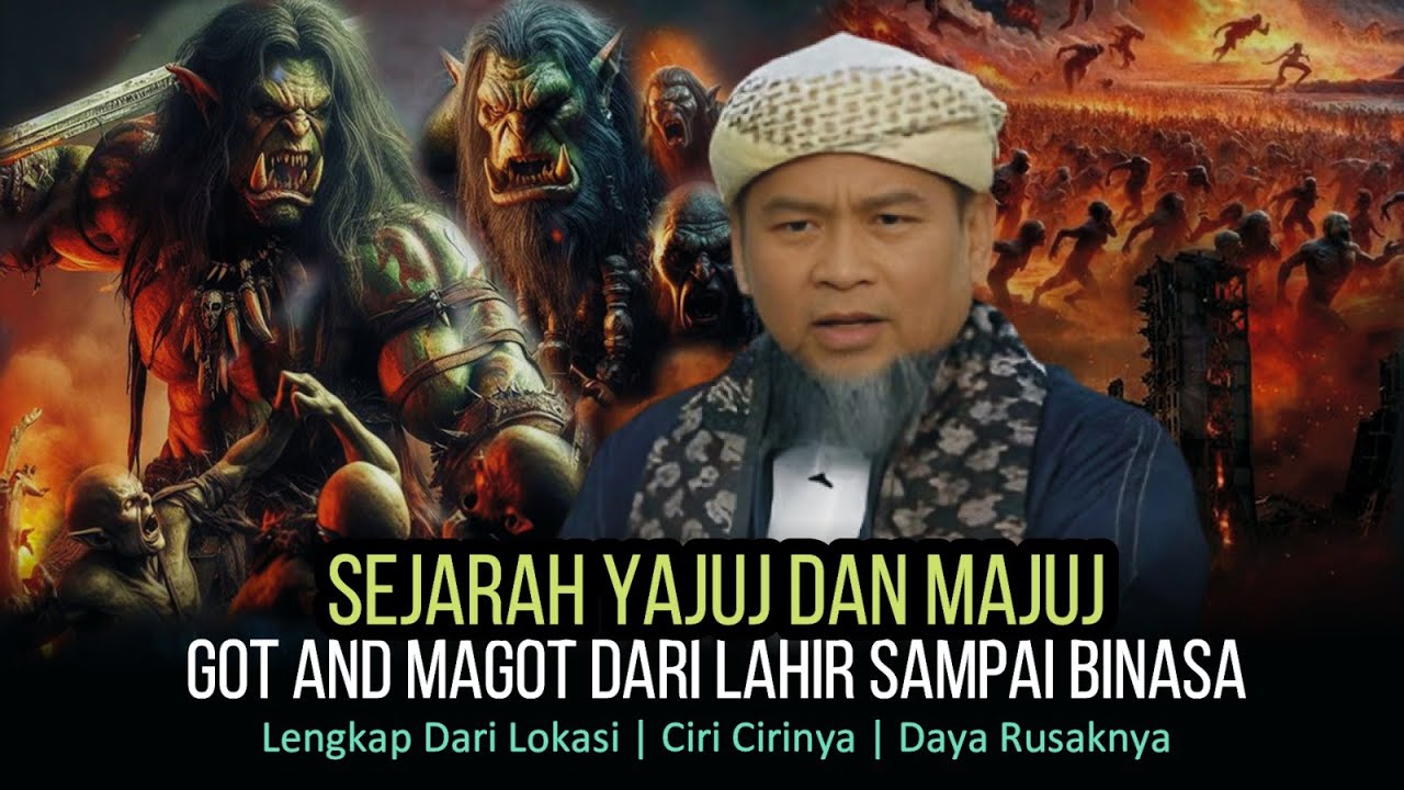 Sejarah Lahirnya Yaju'j Dan Maju'j Sampai Binasa | Ustad Zulkifli M. Ali