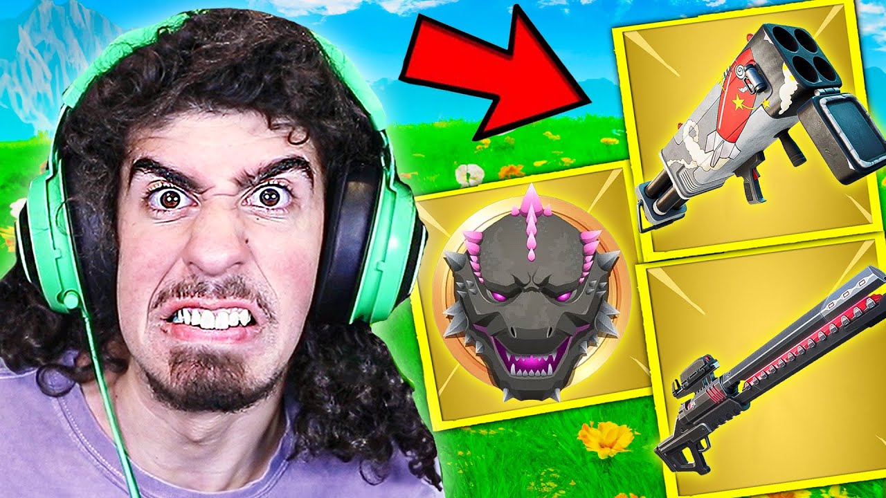 Trolling With *NEW* GODZILLA BOSS Mythics in Fortnite!