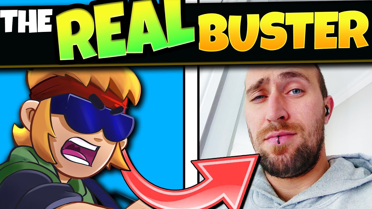 BUSTER Voice Actor IN REAL LIFE | Brawl Stars