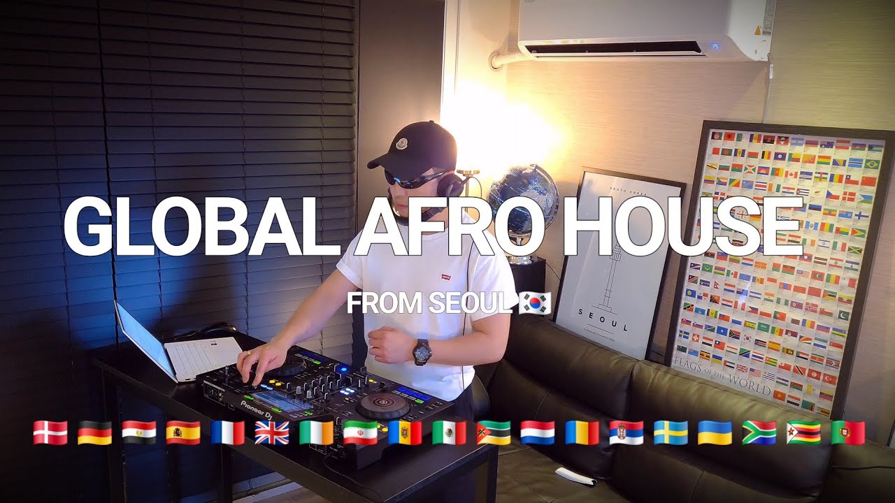 Global Afro House 2025 Mix from Seoul | HUGEL · Inna · Aaron Sevilla · Novak