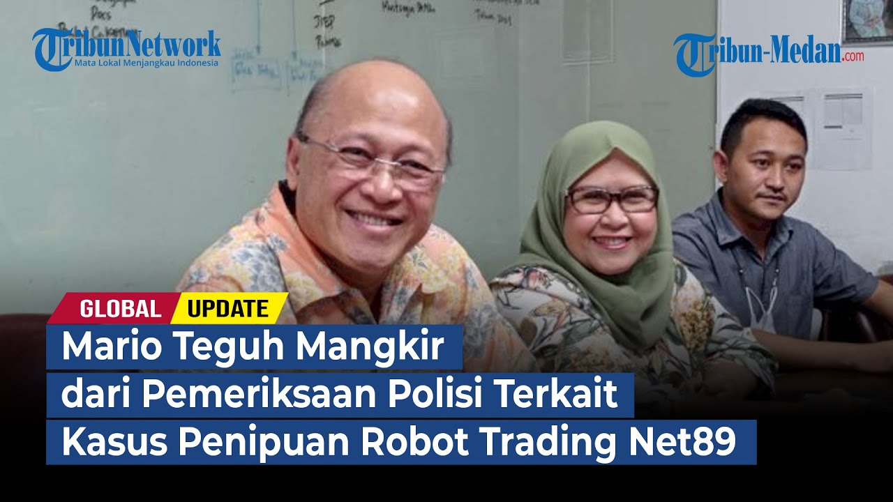 Mario Teguh Mangkir dari Pemeriksaan Polisi, Kasus Penipuan Robot Trading Net89 | GLOBAL UPDATE