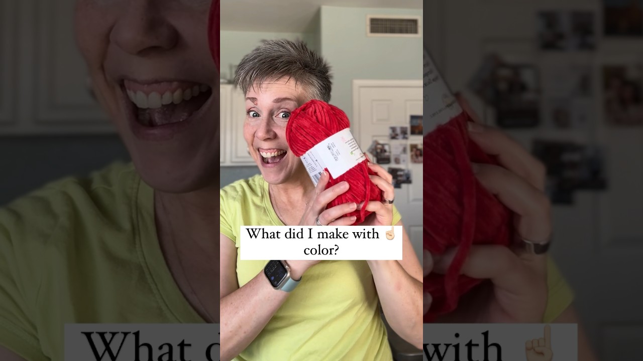 What did I Crochet with Red?! #crochetallday het