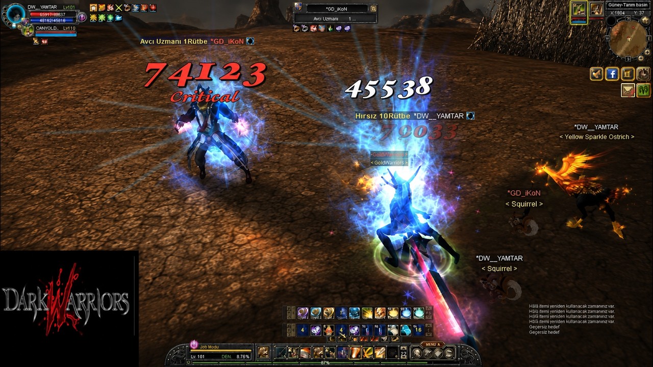 TRSRO TROYA DarkWarriorS & JOB FİGHT