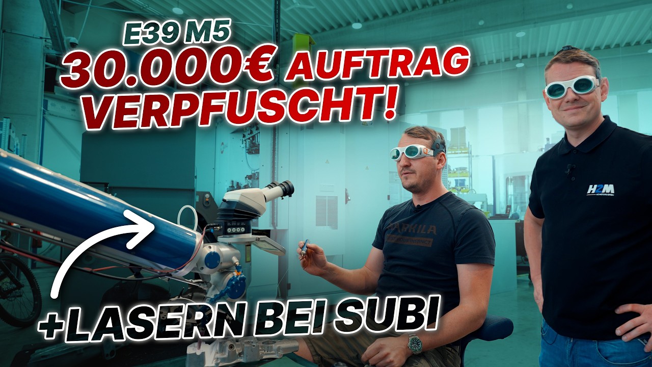 PFUSCH hoch 3! 30.000 € im E39 M5 versenkt + VANOS lasern bei SUBI + ALPINA B5 Kolbenfresser