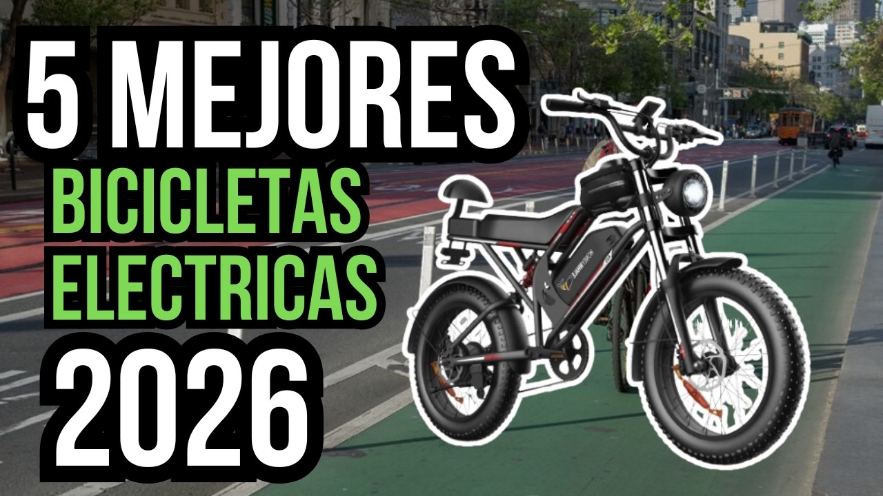 Las 5 mejores ebikes para delivery [2026]