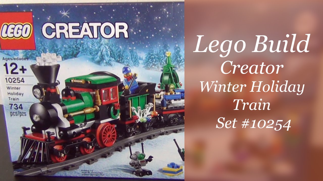 Let's Build - LEGO Winter Holiday Train Set #10254 - Part 1