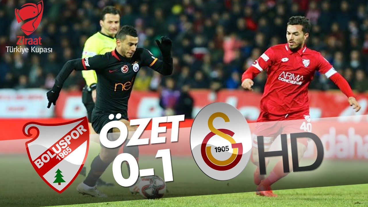 Boluspor - Galatasaray Maç Özeti