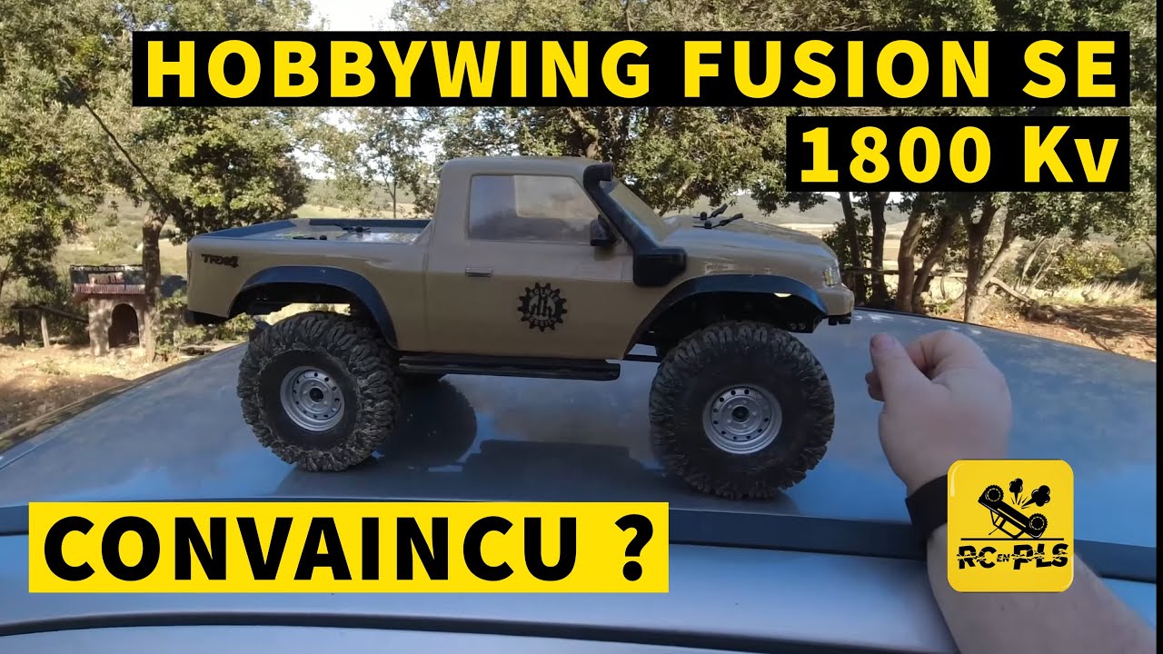 Hobbywing FUSION SE : SUITE et CONCLUSION du test sur TRX4 SPORT