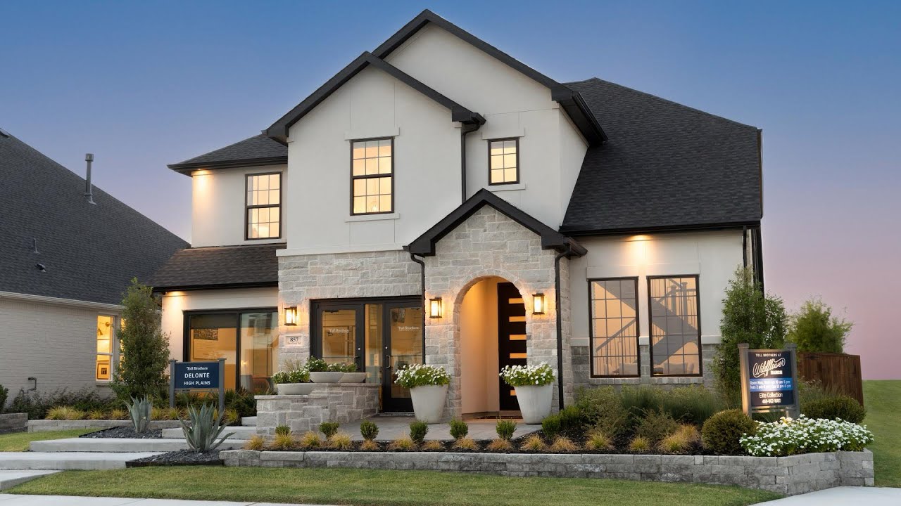 NEW Construction TOUR in FORT WORTH | Toll Brothers | Wildflower Ranch | Dallas Fort Worth New Homes