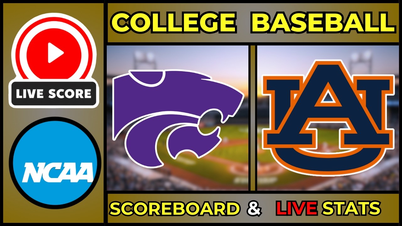🔴 LIVE: Kansas State vs Auburn Tigers | NCAA College Baseball | Feb 20, 2026 | Auburn, AL