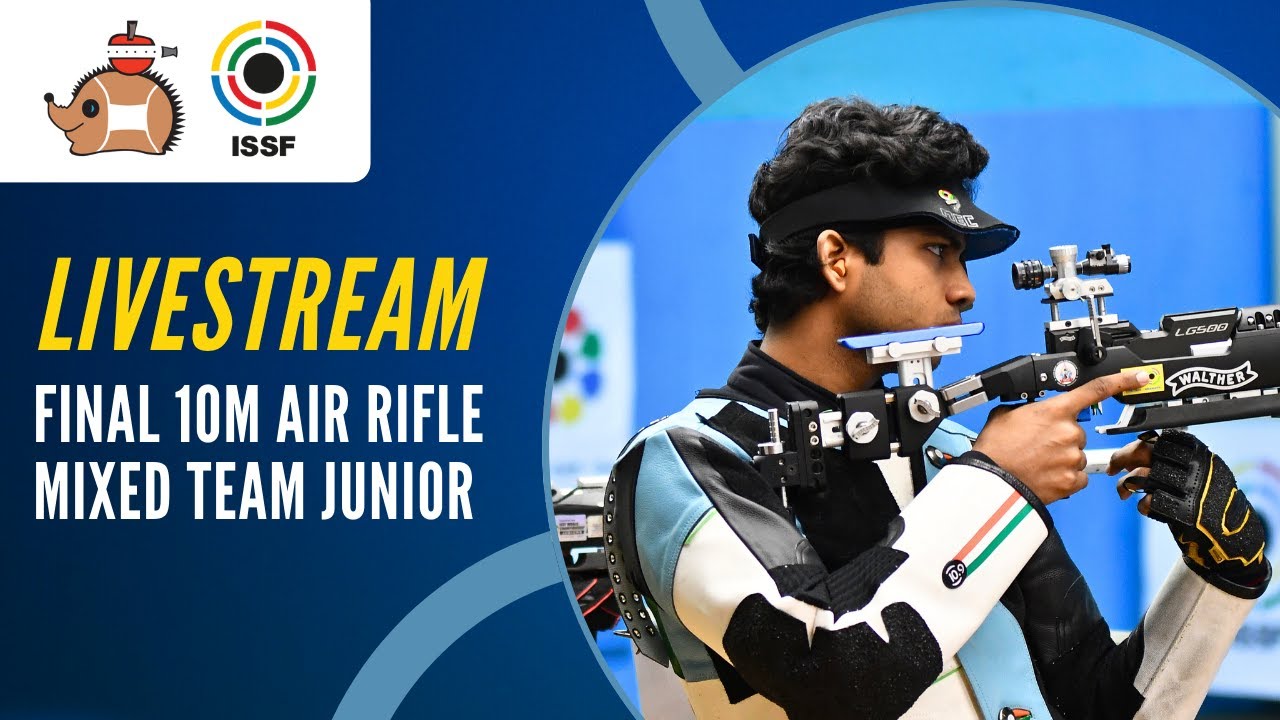 Livestream - 10m Air Rifle Mixed Team Junior Final - ISSF Junior World Cup Rifle/Pistol/Shotgun Suhl
