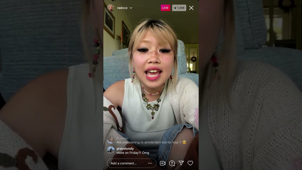 beabadoobee IG Live [June 22, 2021]