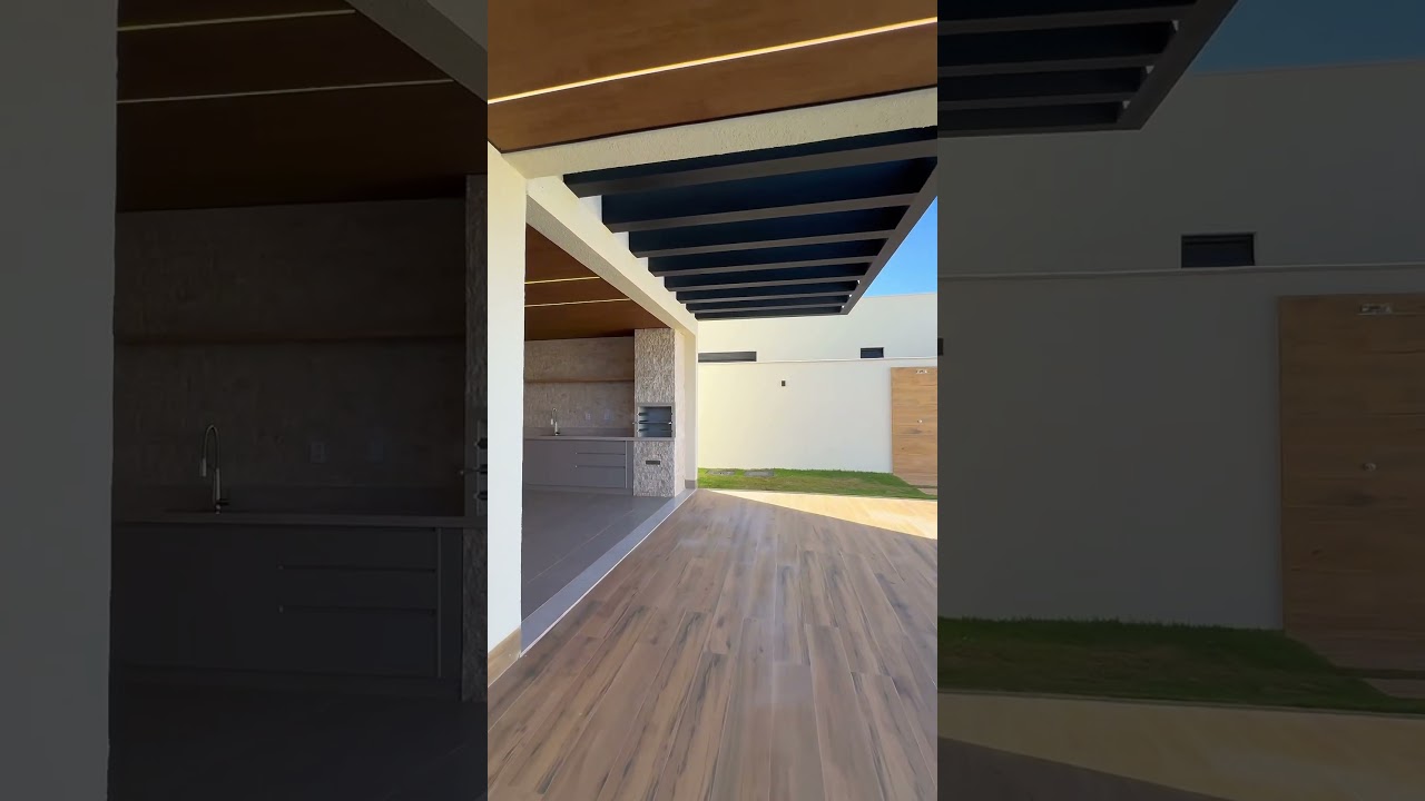 Olha a &aacute;rea gourmet dessa casa 👏🏼🤩 #casa #casaavenda #arquitetura #lazer