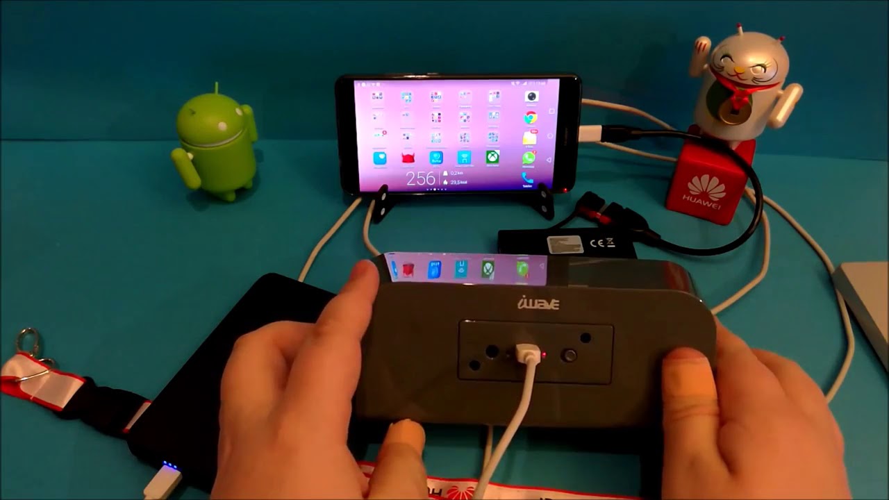 Huawei Mate 9 USB - OTG (on the go) Test German Reupload