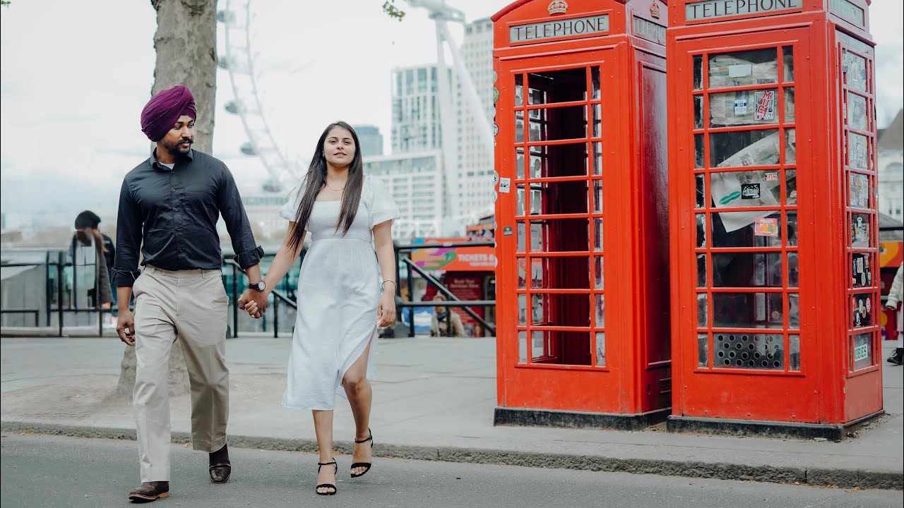Best Pre Wedding in UK 2025 || Malkit Singh & Ravina || London United Kingdom || Lalit Films UK ||
