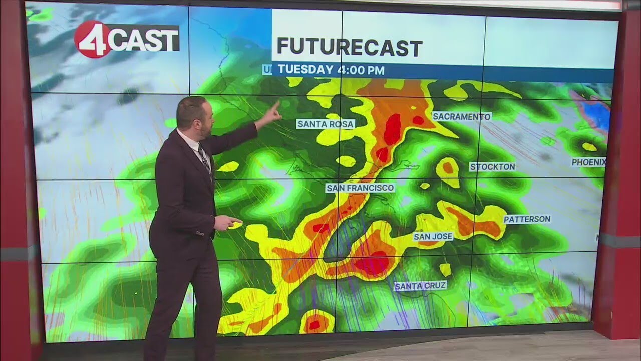 Spots of flooding as heavy rain Tuesday impacts Bay Area