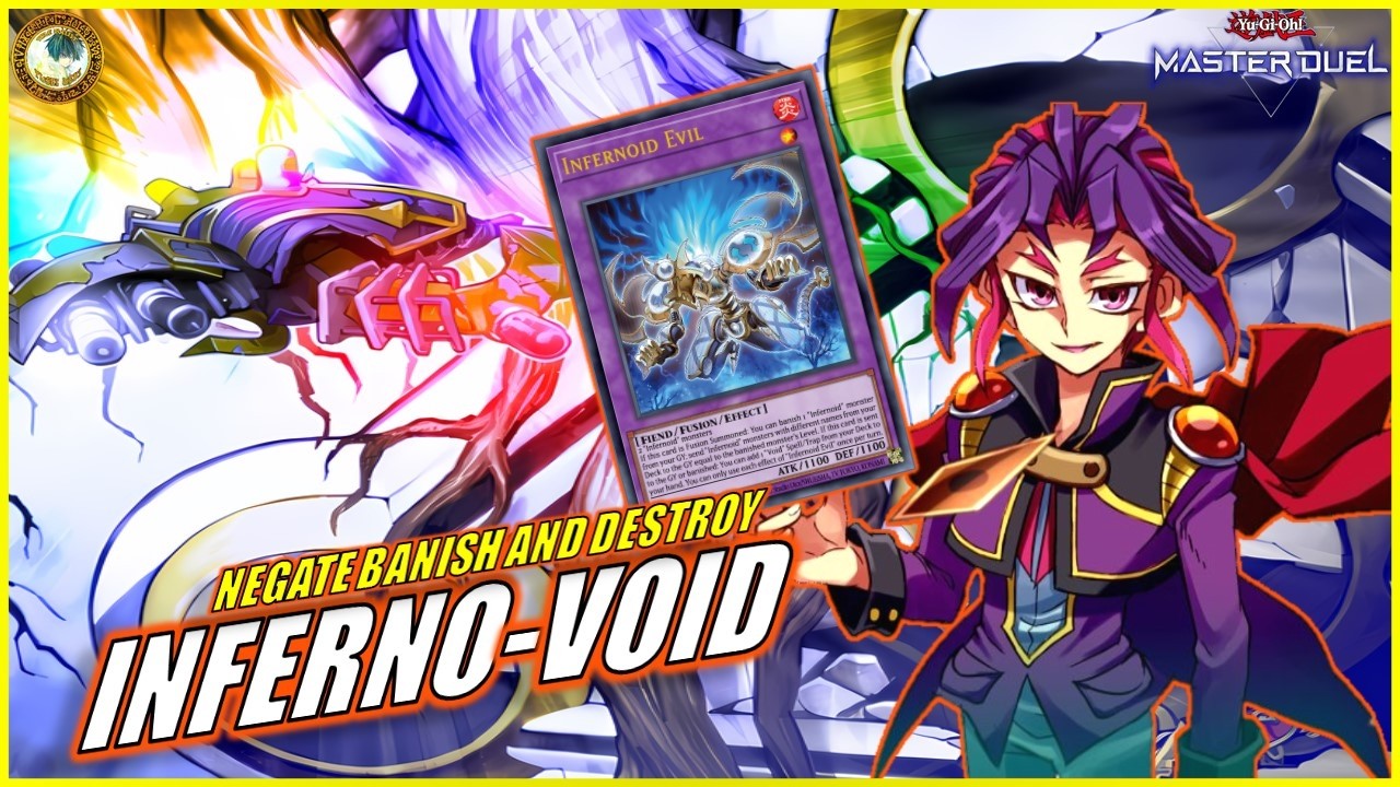 INFERNOID NEW VOID DECK 2024 🌋 ARE BROKEN! Negate Banish and Destroy META [Yu-Gi-Oh! MASTER DUEL]