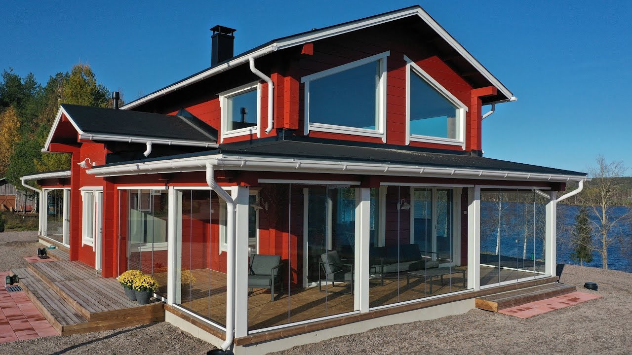 Aito Hirsitalot: Villa Lehtoniemi Rovaniemell&auml; - laadukas lappilainen vapaa-ajan hirsitalo