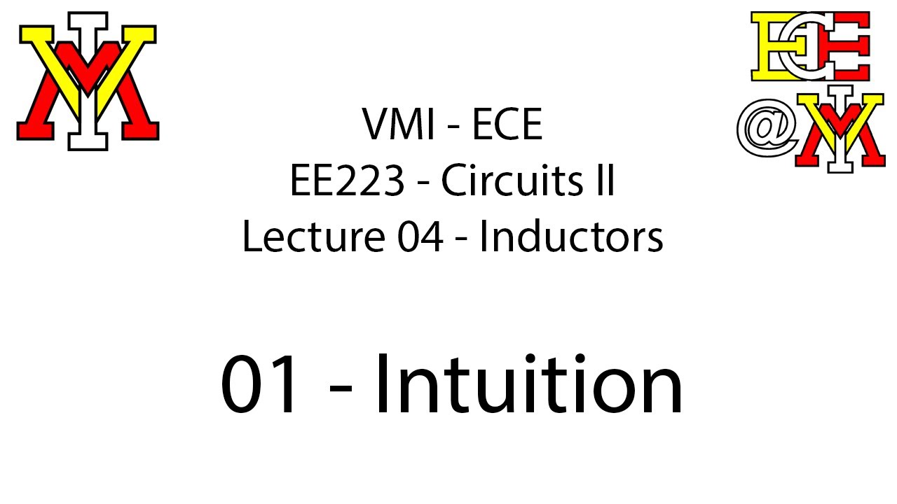 EE223 - 04 Inductors - 01 Intuition