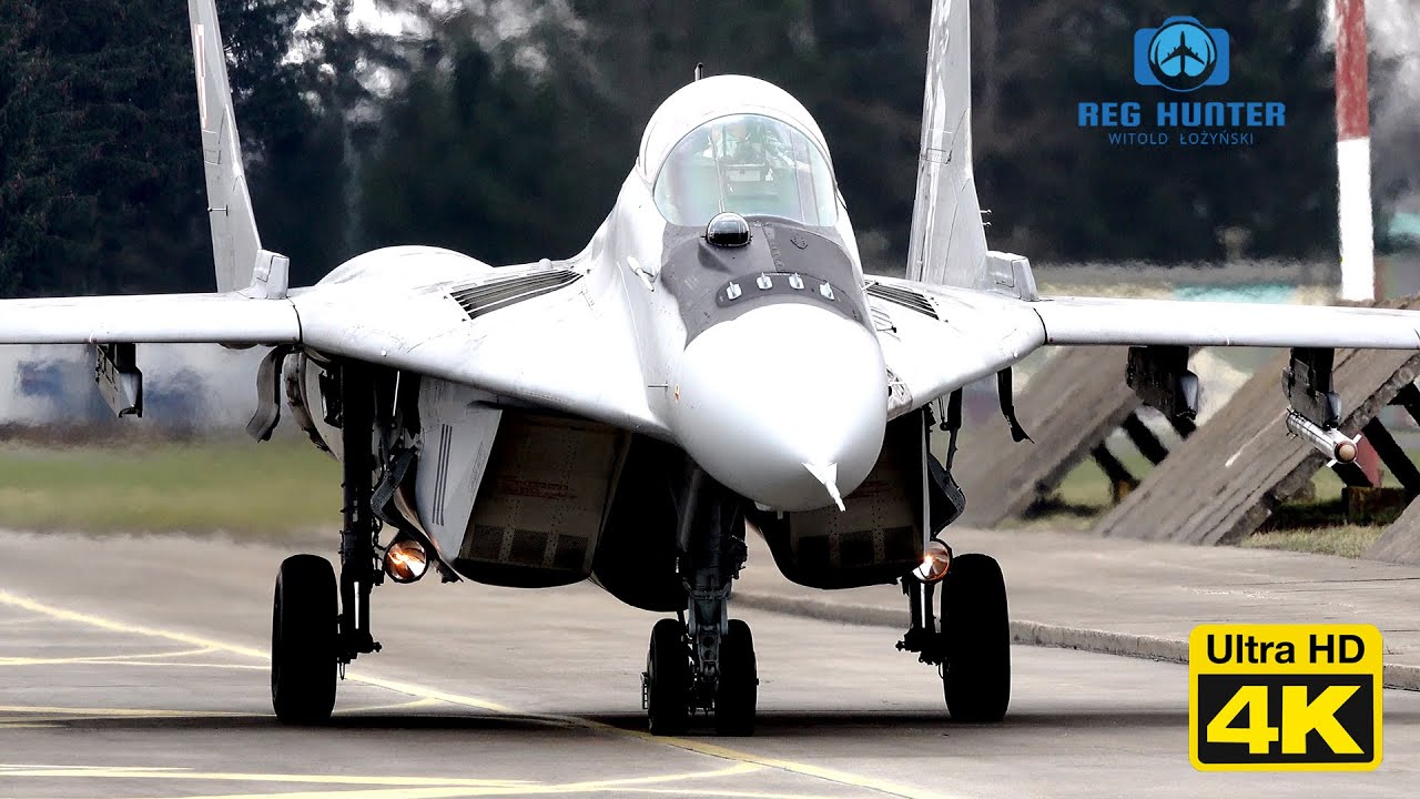 Polish MiG-29 Fulcrum at Malbork Air Base