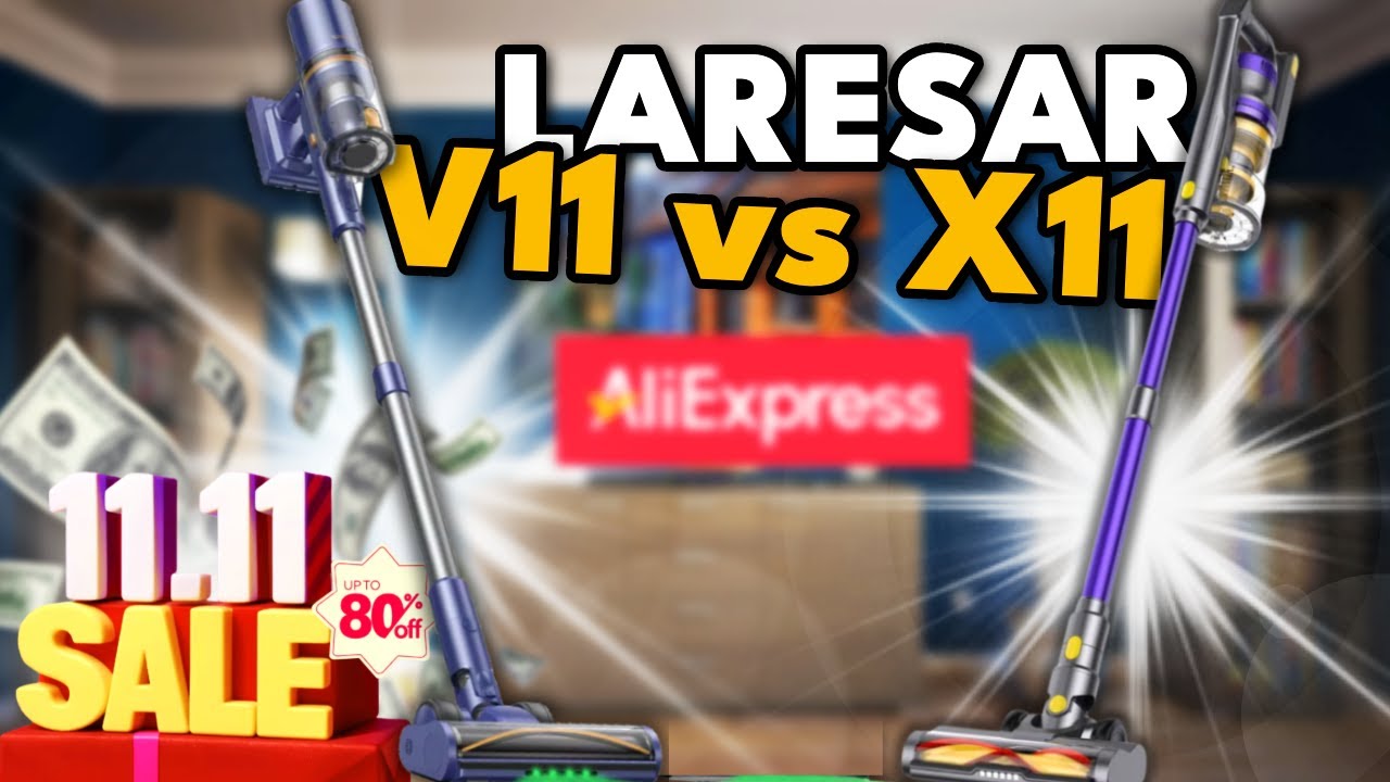 Laresar X11 vs Laresar V11 – KTÓRY LEPSZY? 🔥 Czy warto dopłacać? Aliexpress 11.11
