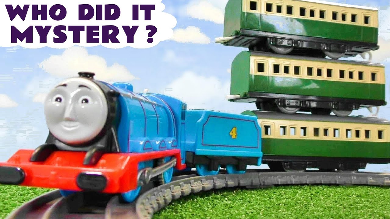 Who did it toy train Mystery story with Gordon and the Express?