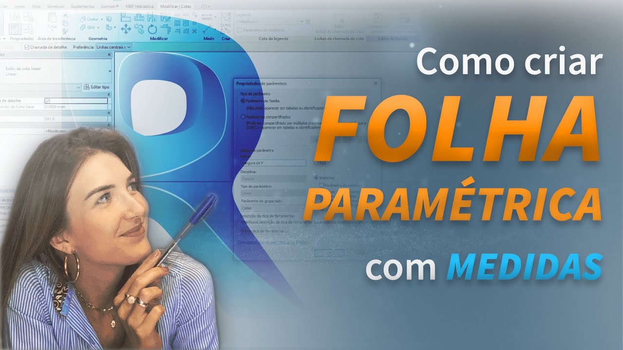 Como Criar FOLHA PARAMÉTRICA com MEDIDAS