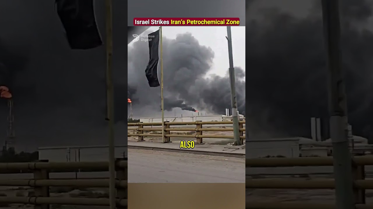 Израиль наносит удар по нефтехимической инфраструктуре Ирана!