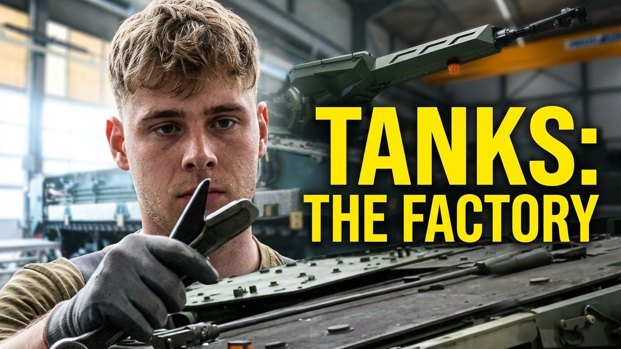 🎥 Behind the Scenes: Where Europe’s Tanks and Ammo Are Born