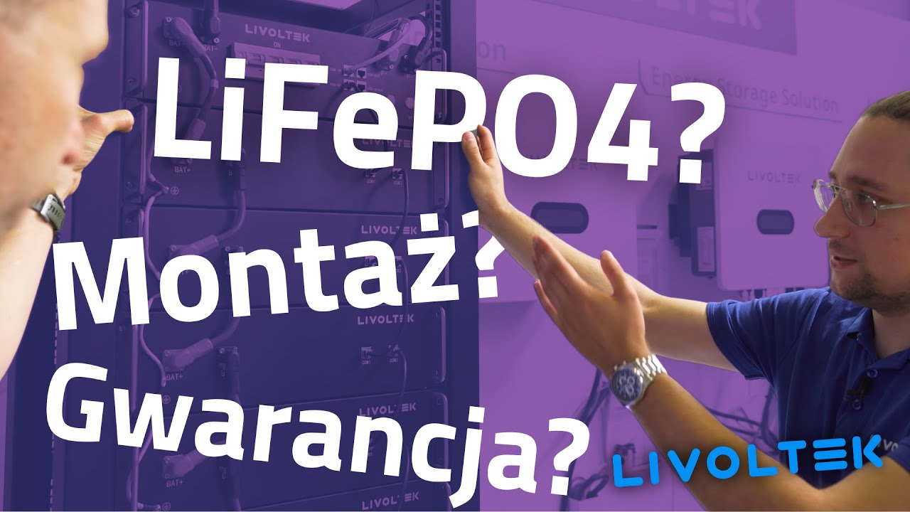 Magazyn Energii Livoltek BHF-G: Backup, LiFePO4, 6000 cykli,  podłączenie do falownika, konfiguracja