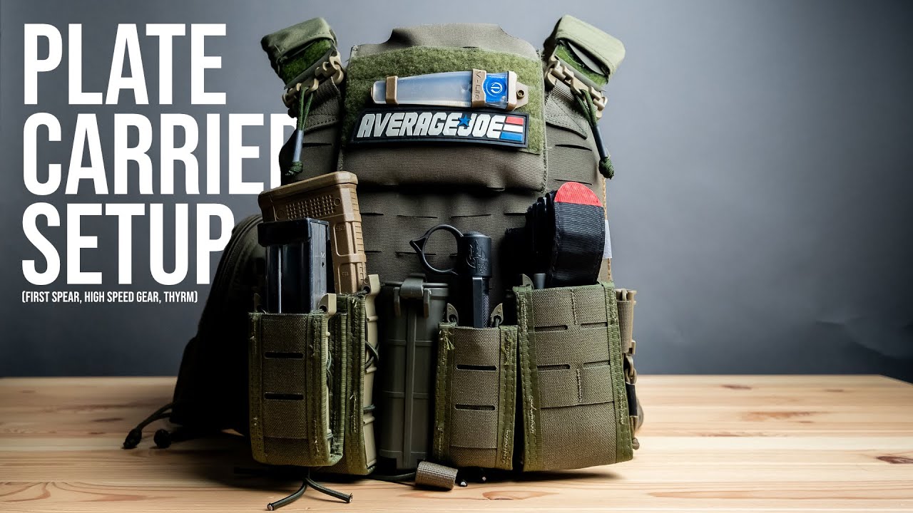 Plate Carrier Setup (First Spear Strandhogg, High Speed Gear Tacos, Thyrm)