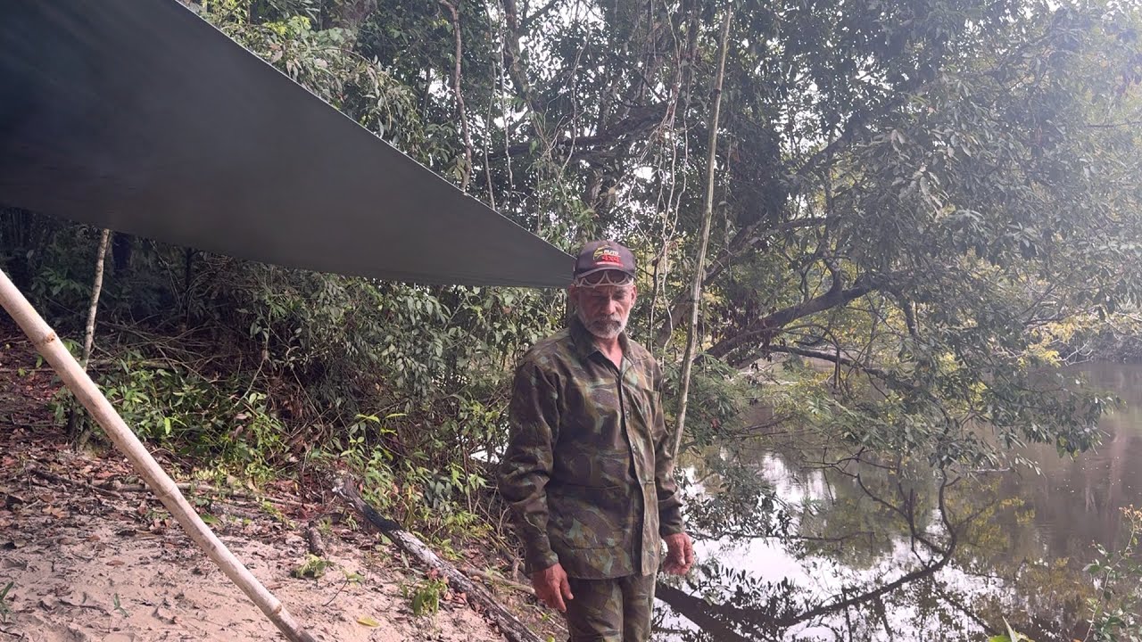 🏕️UM ÓTIMO ACAMPAMENTO fui SALVO PELO gongo mas MUITO MARAVILHOSO 