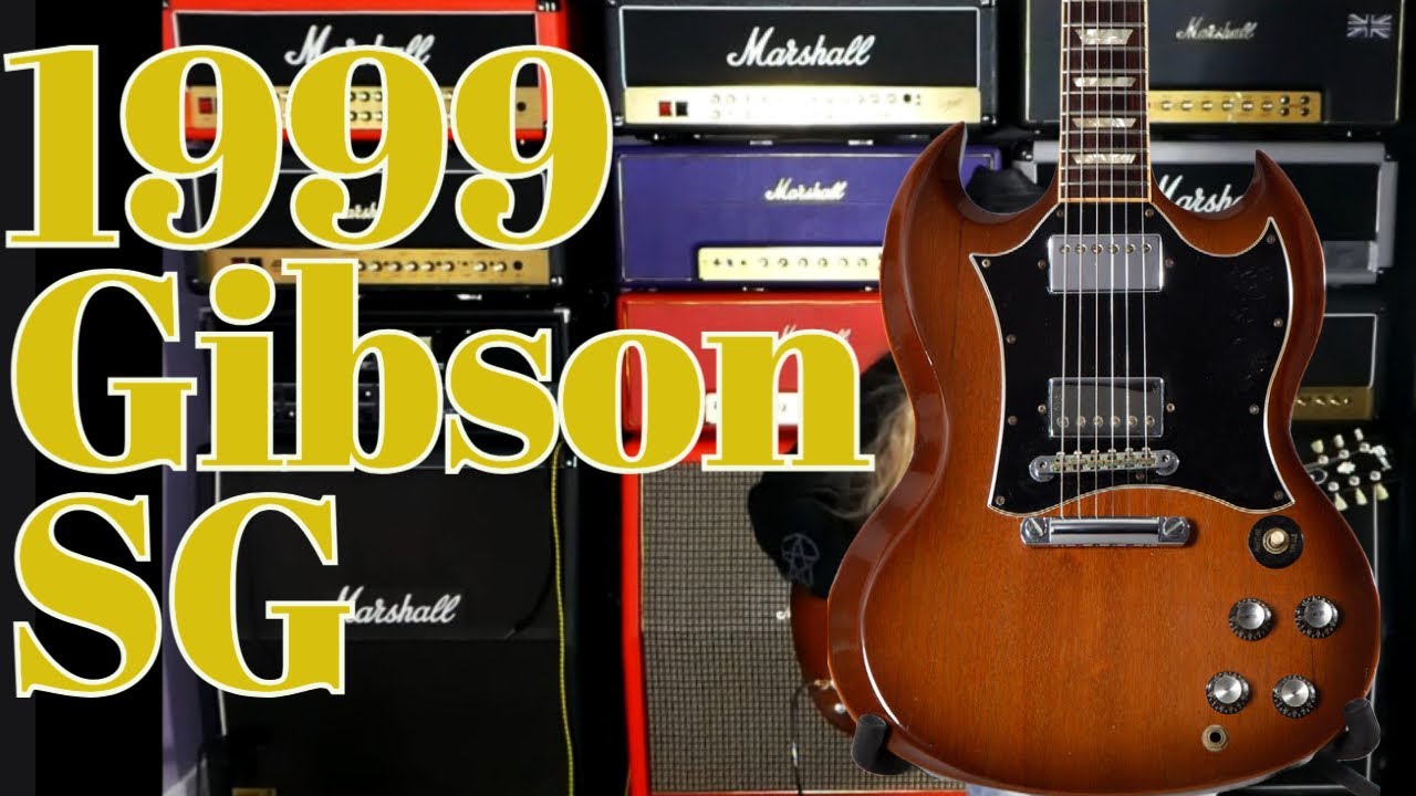 1999 Gibson SG  Guitar Limited Edition demo