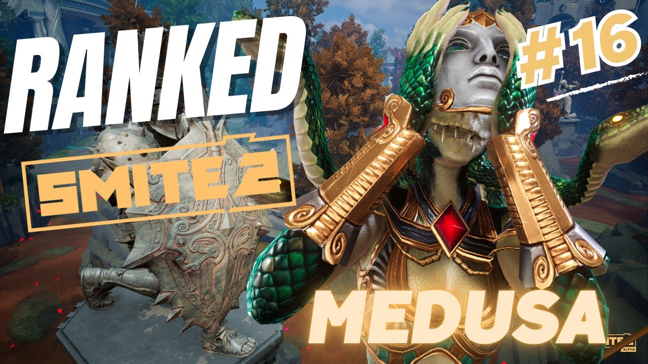 SMITE 2 RANKED #16: MEDUSA ADC PUNIR EN EARLY POUR SNOWBALL