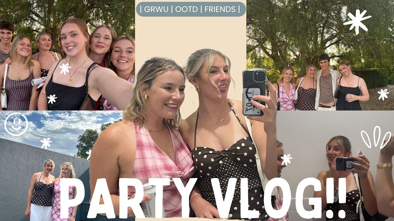 FT. A & T | PARTY VLOGG!! | #Vlog4 :)