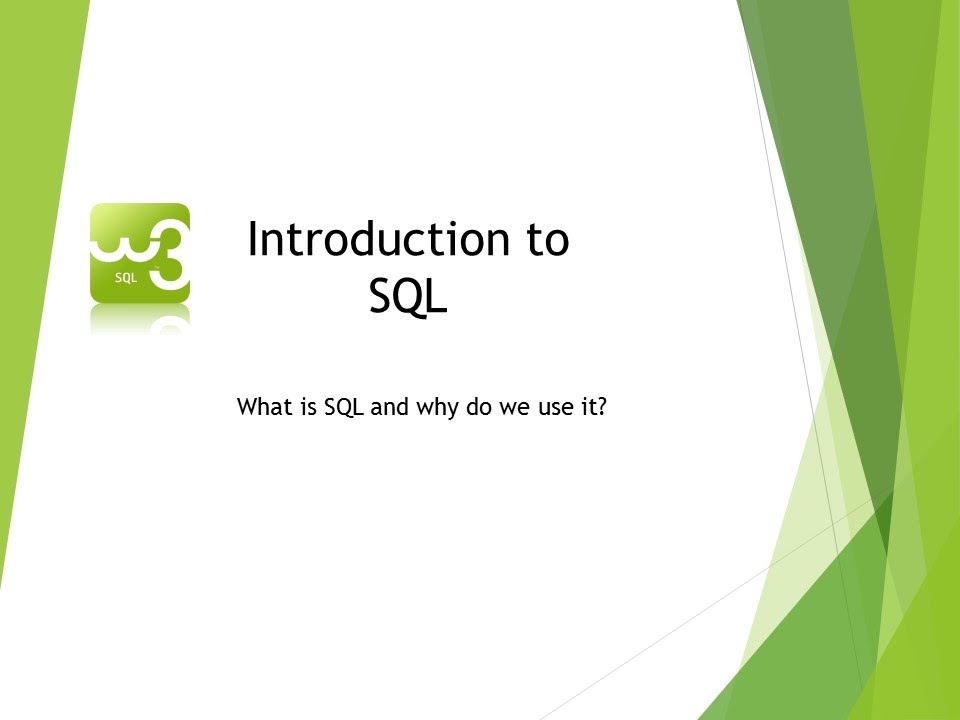 1/6: Introduction to SQL
