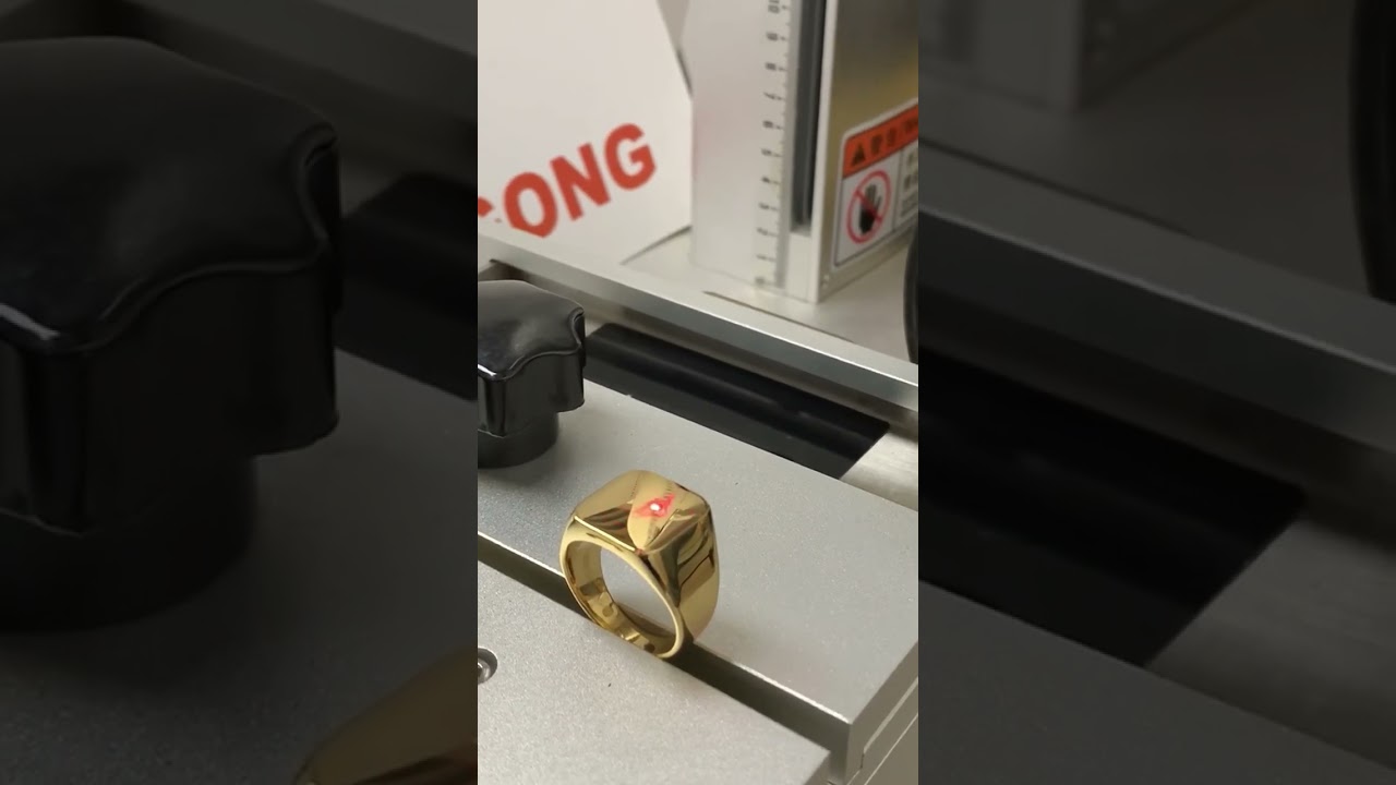 Laser engraving  for ring 🥰