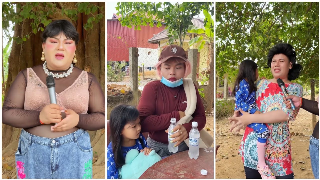 ចាប់កូនគេ ម្តាយគេទាន់ វង្វេងវង្វន់ច្រលំថាក្មួយ 😂  