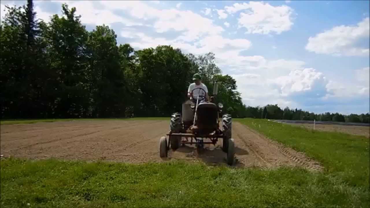 Farmall Cub Planting Corn