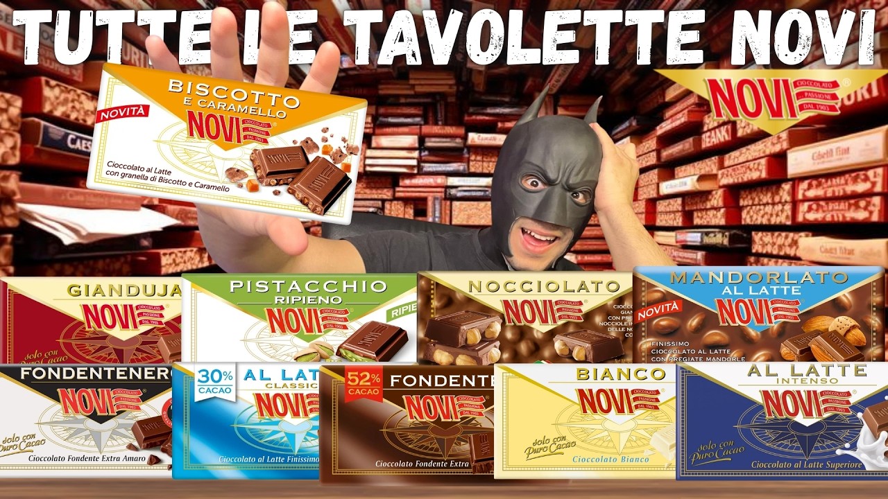 PROVO TUTTE Le TAVOLETTE NOVI Del SUPERMERCATO - *IMMANGIABILI..*