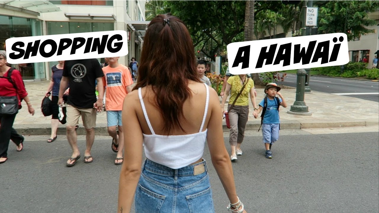Journée Shopping à Hawaï !!!