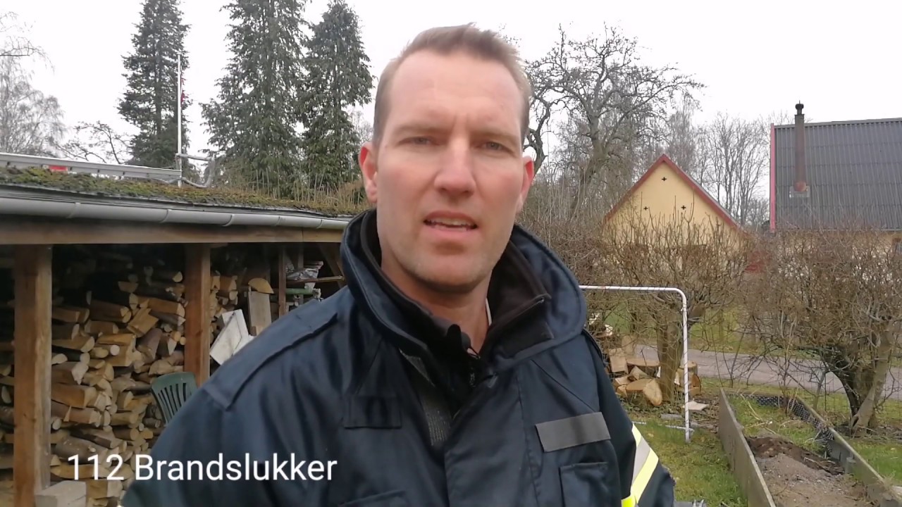 112 Brandslukker / ild i grillen