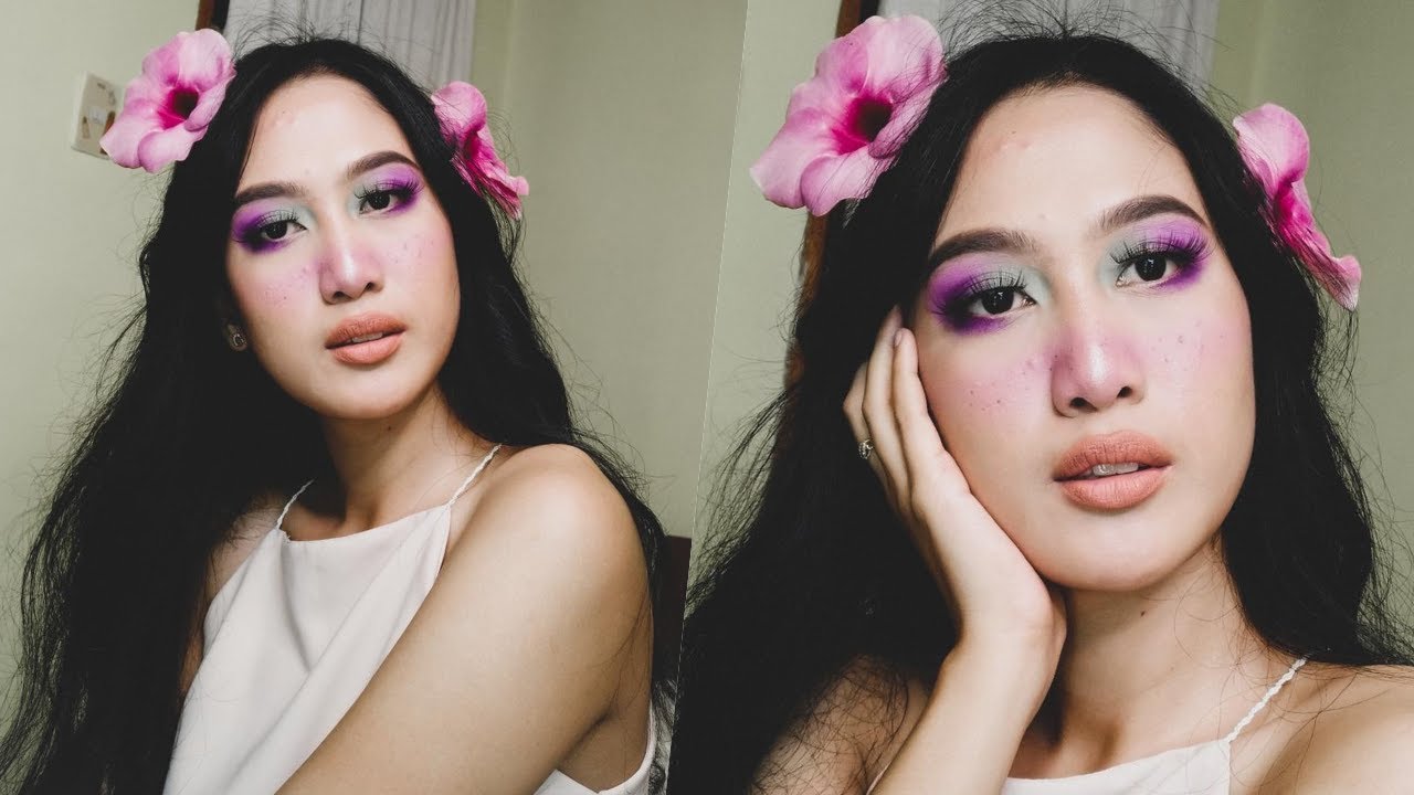 Lilac Aesthetic Makeup | Cassandra Villanueva