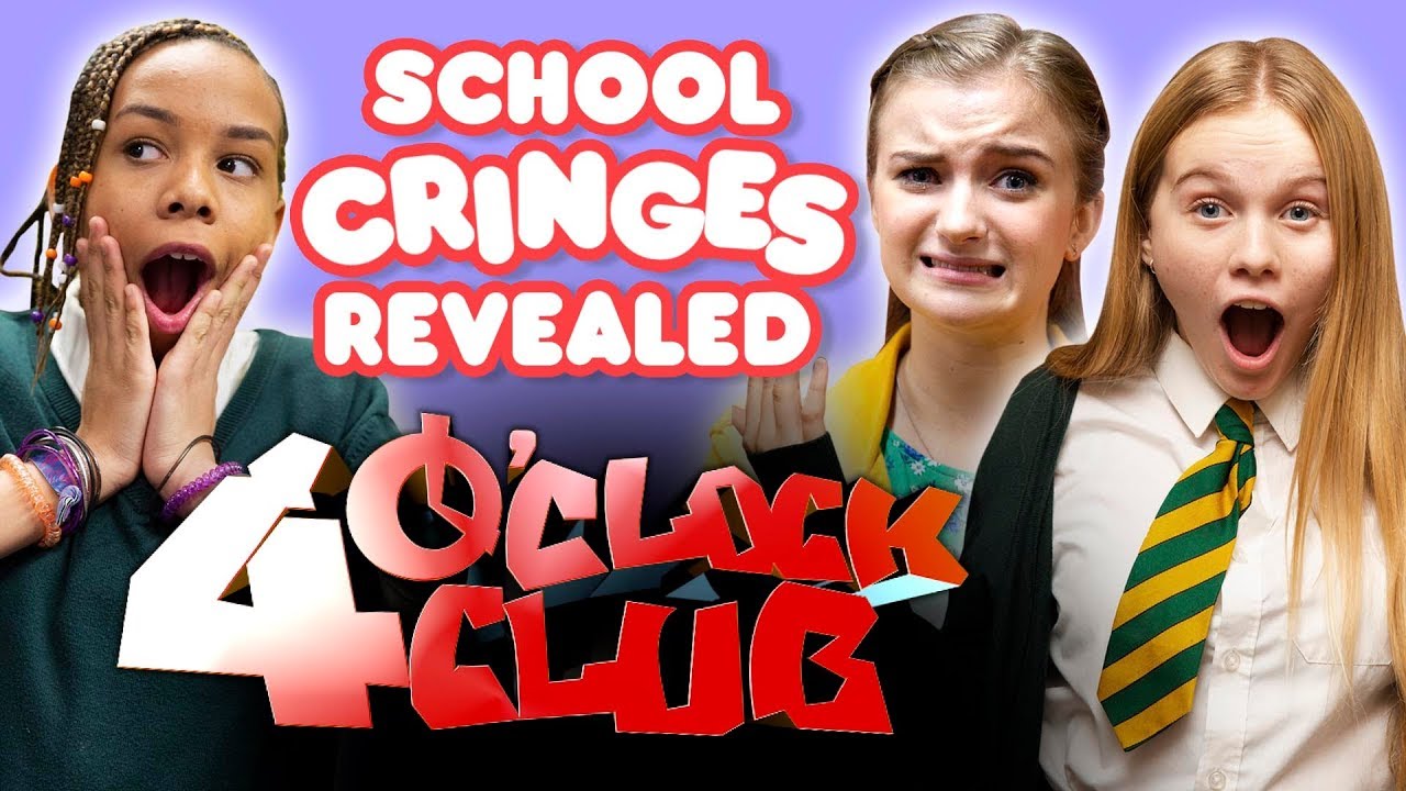 😲 SCHOOL CRINGES WITH THE 4 O'CLOCK CLUB | Girl Talk 😂